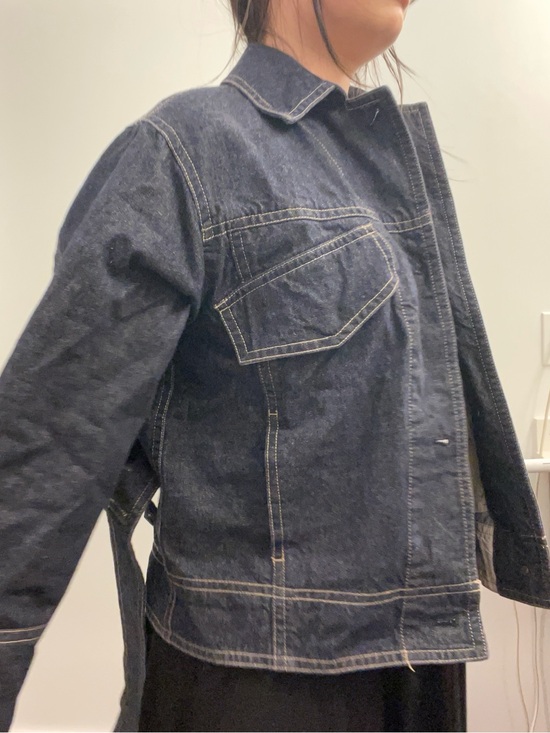 Vince Jackets & Blazers - Vince Denim Work Jacket - Dark Indigo - size s